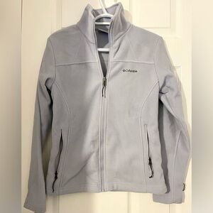 Columbia Full Zip Fleece Jacket Purple/Lilac XS